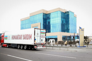Fondun humanitar yardımları Bakıdan Türkiyəyə yola düşdü - FOTO