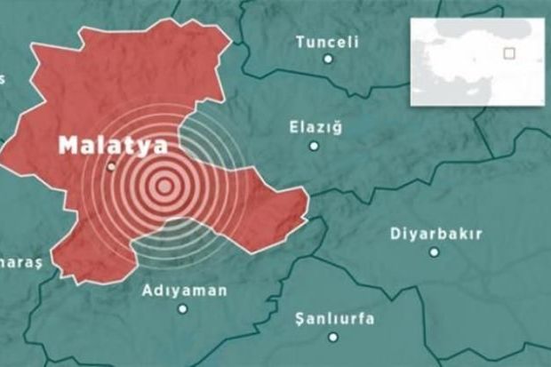 Malatyada 5.1 bal gücündə zəlzələ oldu