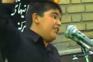 Videosu etiraz doğuran mərsiyəçi uşaq görün kimin uşaqlığı imiş - FOTO