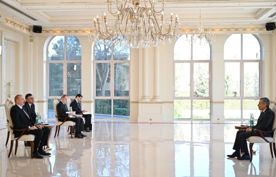 Prezident yeni səfirlərin etimadnamələrini qəbul etdi - YENİLƏNİB