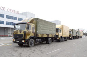 MN Türkiyəyə qış səhra çadırları göndərdi - FOTOLAR