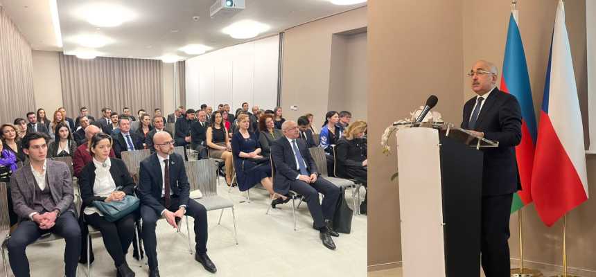 Praqada Xocalı soyqırımı ilə bağlı tədbir keçirildi - FOTO / VİDEO