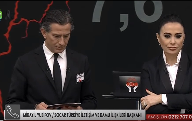 “SOCAR Türkiyə” canlı yayımda 3,5 milyon TL yardım etdi - VİDEO