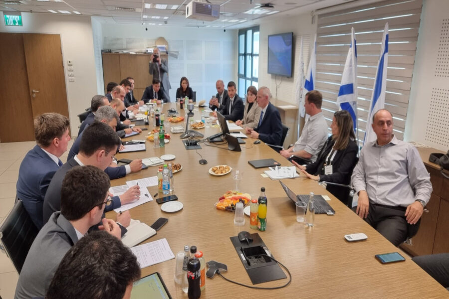 Şahmar Mövsümov və İnam Kərimov İsraildə səfərdədirlər - FOTO