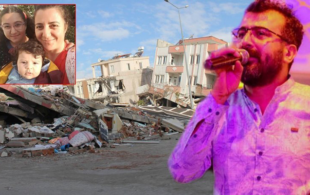 Müğənni, yoldaşı və qızları zəlzələdə həlak oldu