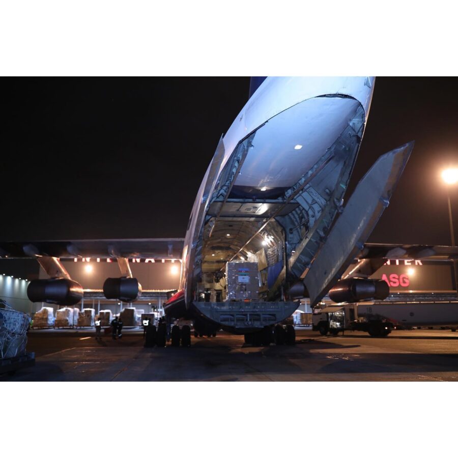 Heydər Əliyev Fondunun humanitar yardımını aparan təyyarə Türkiyəyə çatdı - YENİLƏNİB