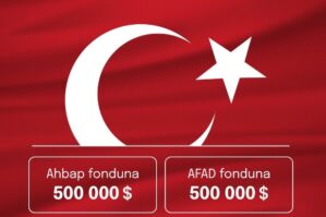 Paşa Holdinqdən Türkiyəyə 1 milyon dollar dəstək