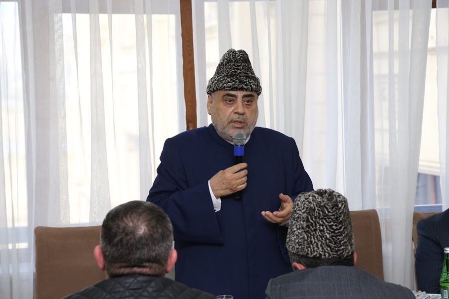 Şeyx Hacı Şahinin anım mərasimində bunları dedi - VİDEO / FOTO