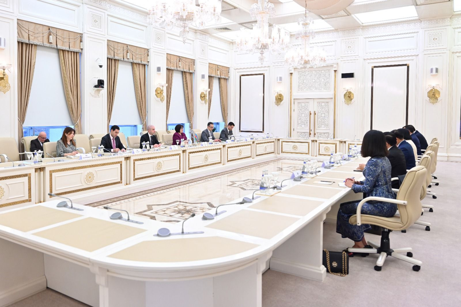 Sahibə Qafarova Kamboca Milli Assambleyasının sədr müavini ilə görüşdü - FOTO