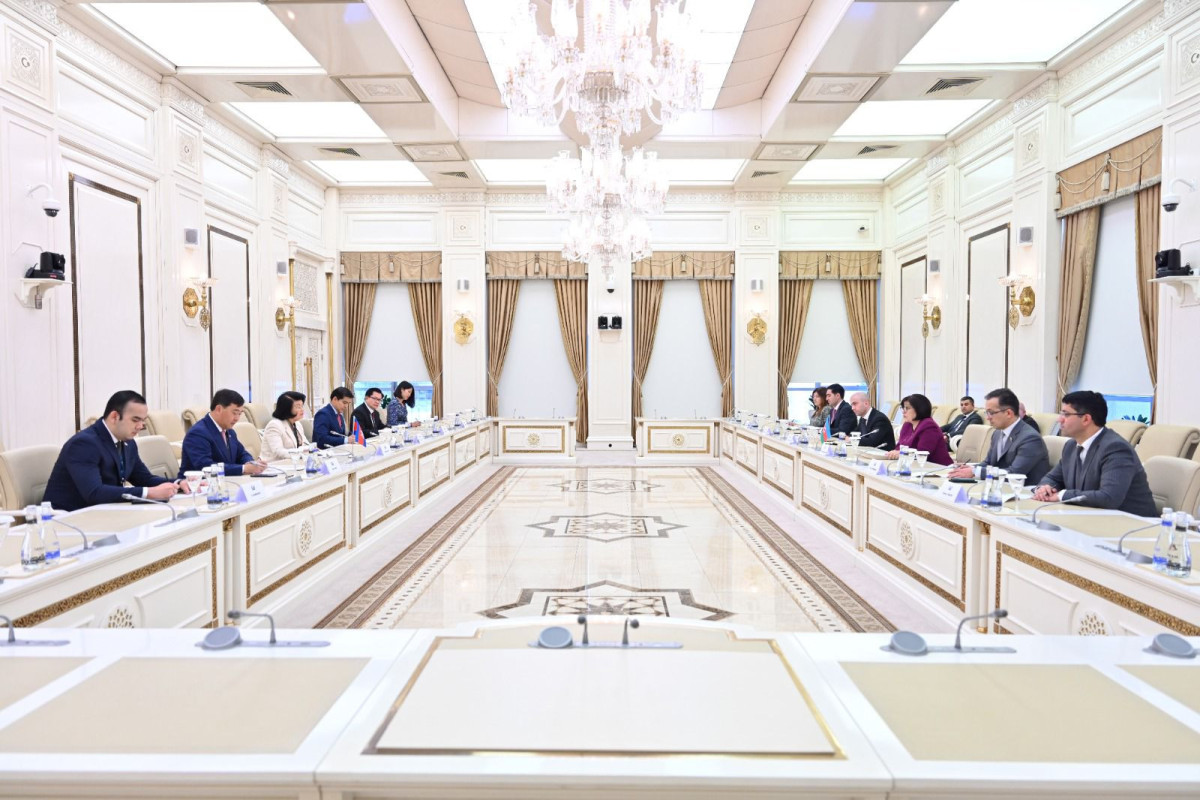 Sahibə Qafarova Kamboca Milli Assambleyasının sədr müavini ilə görüşdü - FOTO