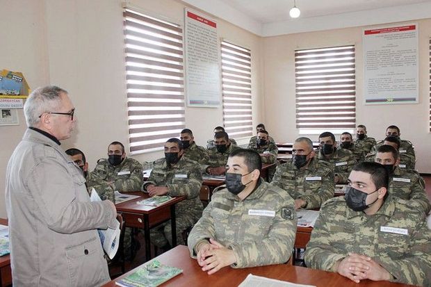 Hərbi qulluqçulara psixoloji dəstək fəaliyyətləri həyata keçirildi - FOTO