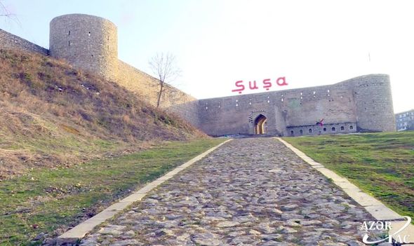 Ermənilər Şuşa qalasının “İrəvan” qapısını qəsdən dağıdıb - FOTO 7 A1 1
