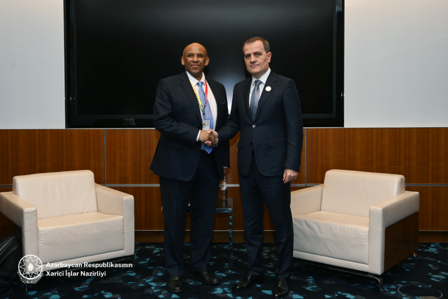 Ceyhun Bayramov BMT rəsmisi ilə görüşdü -Vacib məsələlər müzakirə edildi