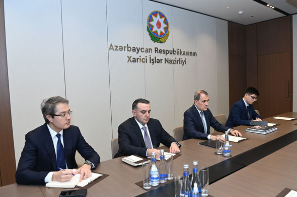 Azərbaycan və Qambiya XİN başçıları görüşdü - FOTO