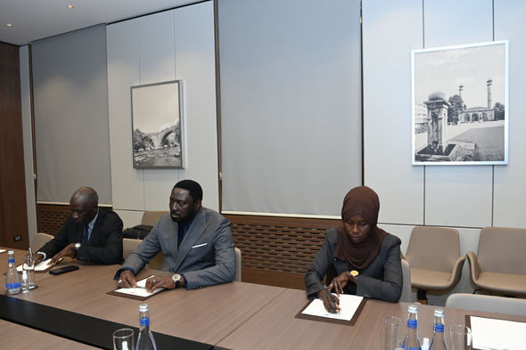 Azərbaycan və Qambiya XİN başçıları görüşdü - FOTO