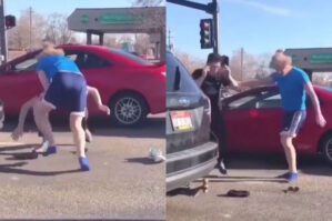 Sürücülərin əlbəyaxa davasının gözlənilməz SONLUĞU - ANBAAN VİDEO