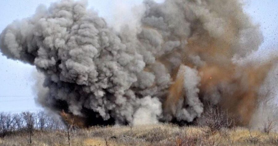 Xersonda mina partlayıb - Ağır yaralılar var