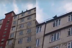 Qaradağ rayonunda intihara cəhd - ANBAAN VİDEO