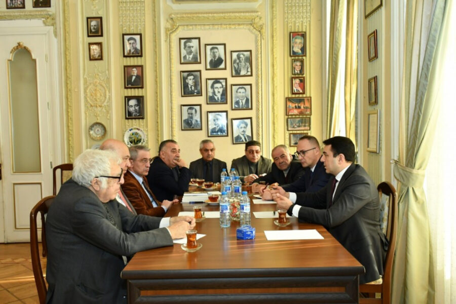 Adil Kərimli AYB rəhbərliyi ilə görüşdü - FOTOLAR