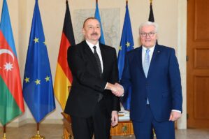 Azərbaycan və Almaniya prezidentləri görüşdü - YENİLƏNİB