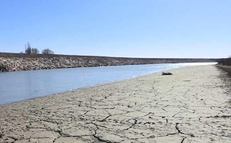 Kür çayında acınacaqlı durum... - FOTO