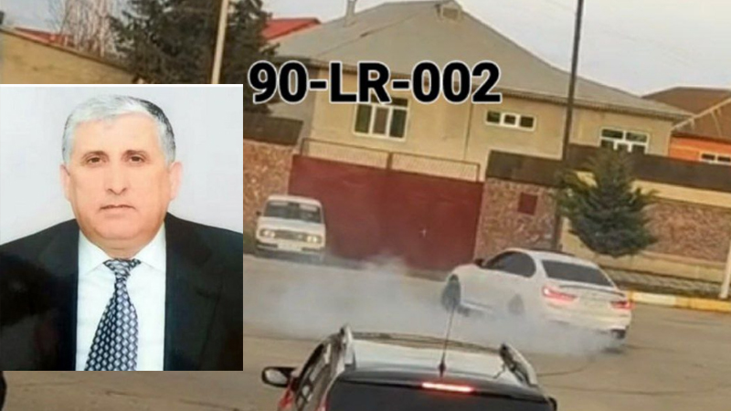 "Avtoşluq" etdiyi üçün tutulan sürücü bu məmurun oğludur - VİDEO