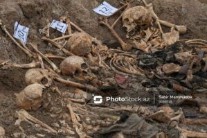 Qubada kütləvi məzarlıqdakı quyularda 600-ə yaxın insan skeleti tapıldı