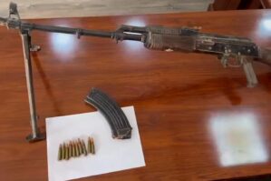 Bakıda pulemyot satmaq istəyən şəxs saxlanıldı - VİDEO