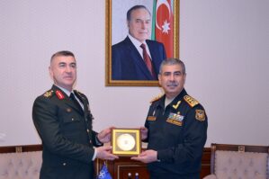 Zakir Həsənov NATO nümayəndəsi ilə bir arada - FOTO