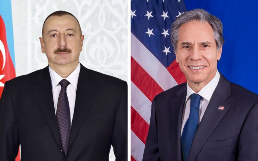 Əliyev Blinken 2