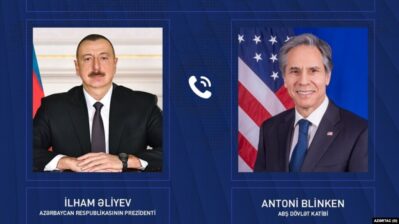 Əliyev Blinken