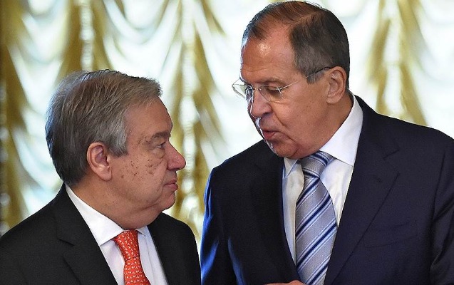 BMT-dən Putinə məktub: Lavrov Quttareşlə nəyi müzakirə edib?