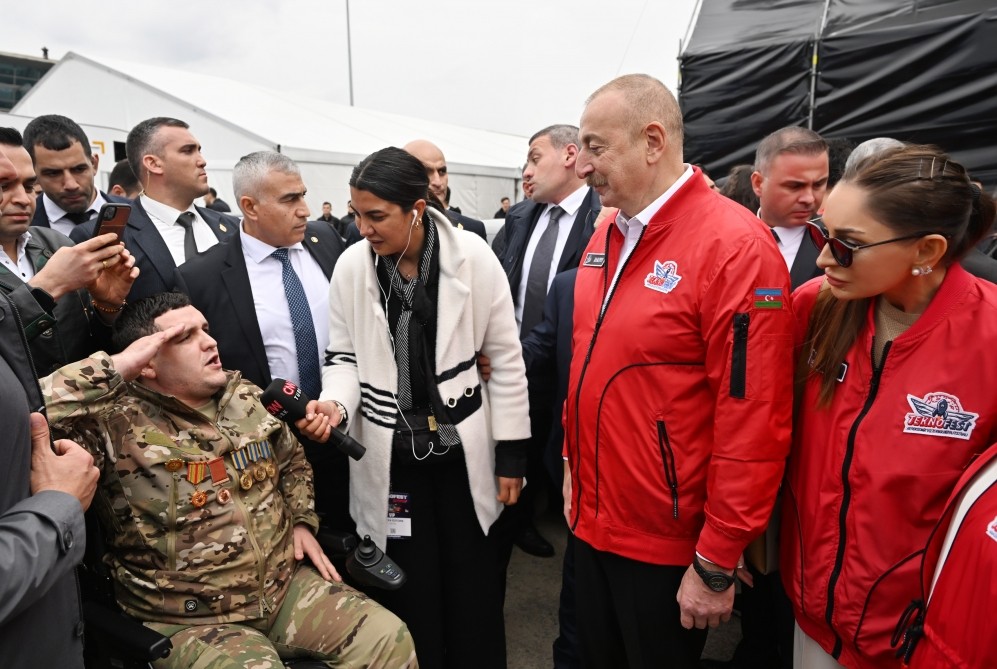 Prezidentlərlə Fulya Öztürk arasında maraqlı dialoq - VİDEO/YENİLƏNDİ