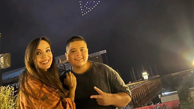 Leyla Əliyeva "Formula 1"in axşam şousundan paylaşım etdi - FOTOLAR