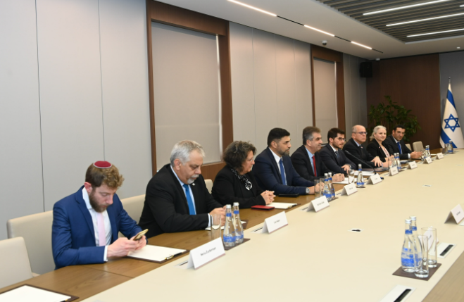 Azərbaycan və İsrail XİN başçıları görüşdü - FOTOLAR