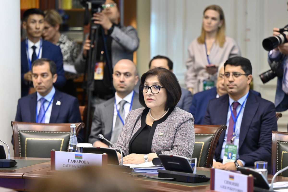 Sahibə Qafarova MDB PA-nın Şura iclasında - FOTO