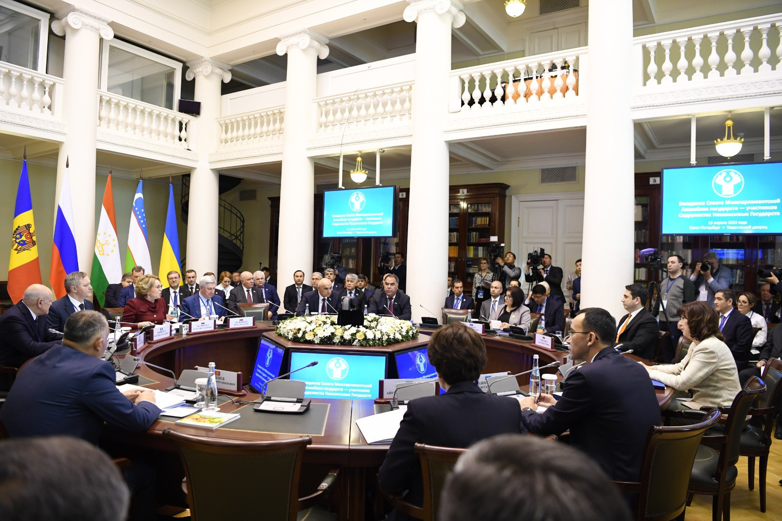 Sahibə Qafarova MDB PA-nın Şura iclasında - FOTO