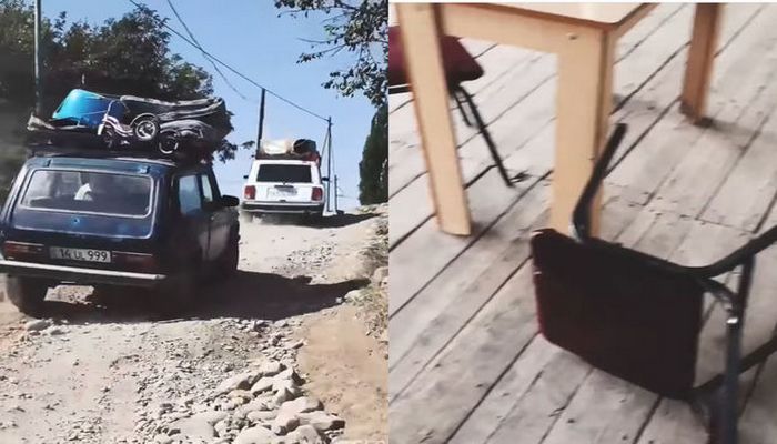 Ermeniler Qarabagi terk edir