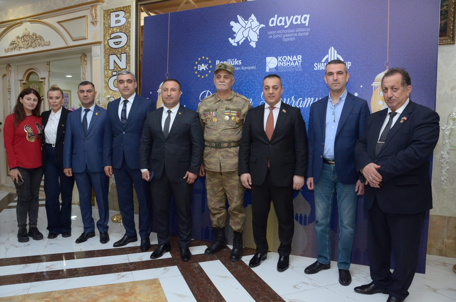 250 nəfərdən ibarət şəhid ailələri və qazilər üçün növbəti iftar süfrəsi - FOTOLAR 22 250 nəfərdən ibarət şəhid ailələri və qazilər üçün növbəti iftar süfrəsi - FOTOLAR