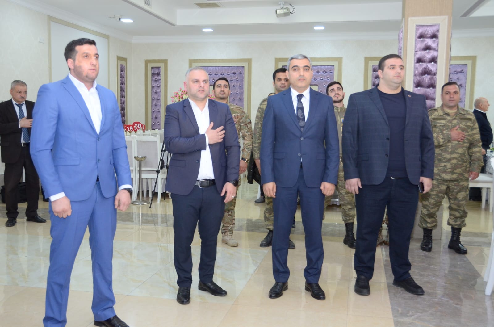 250 nəfərdən ibarət şəhid ailələri və qazilər üçün növbəti iftar süfrəsi - FOTOLAR