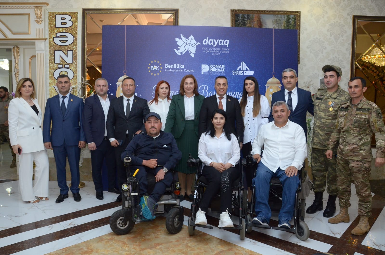 250 nəfərdən ibarət şəhid ailələri və qazilər üçün növbəti iftar süfrəsi - FOTOLAR 13 250 nəfərdən ibarət şəhid ailələri və qazilər üçün növbəti iftar süfrəsi - FOTOLAR