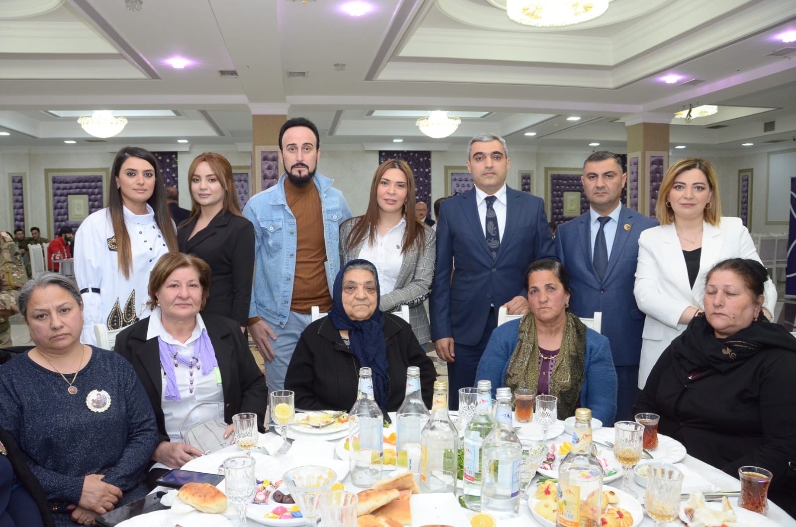 250 nəfərdən ibarət şəhid ailələri və qazilər üçün növbəti iftar süfrəsi - FOTOLAR