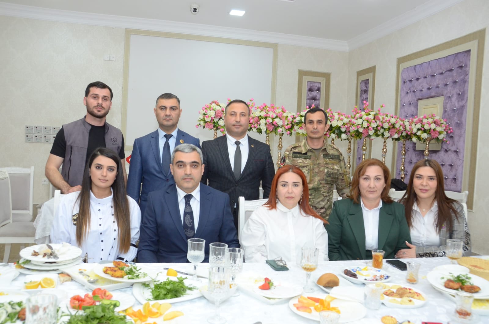 250 nəfərdən ibarət şəhid ailələri və qazilər üçün növbəti iftar süfrəsi - FOTOLAR