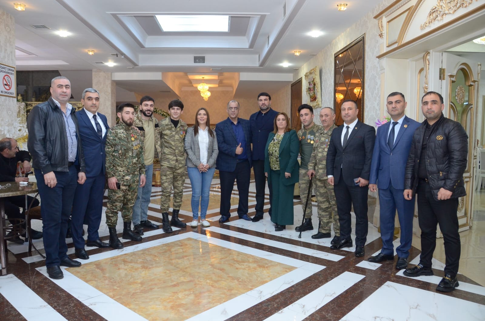 250 nəfərdən ibarət şəhid ailələri və qazilər üçün növbəti iftar süfrəsi - FOTOLAR