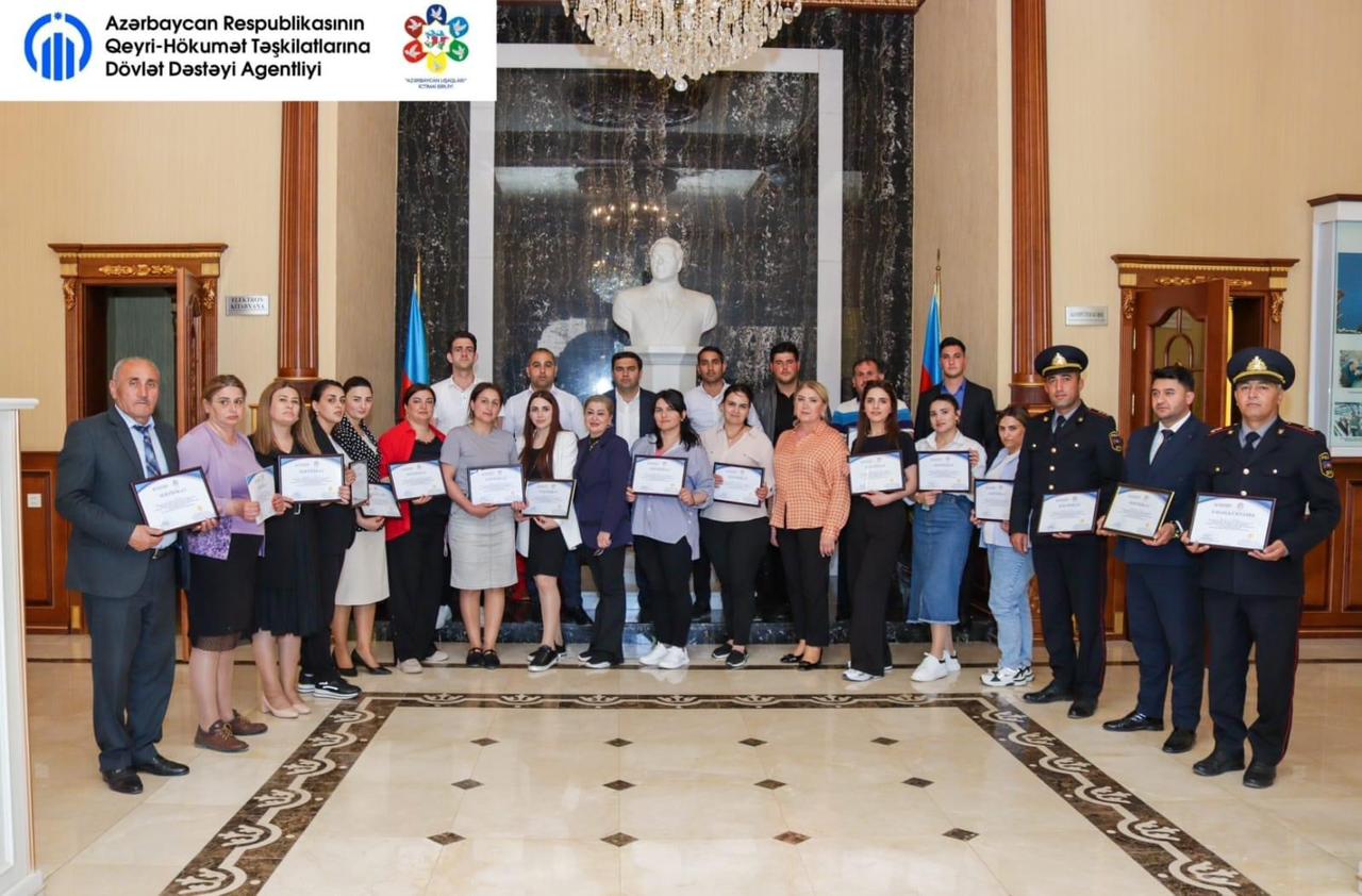 Füzulidə 3 günlük təlim iştirakçıları təltif olundu - FOTOLAR