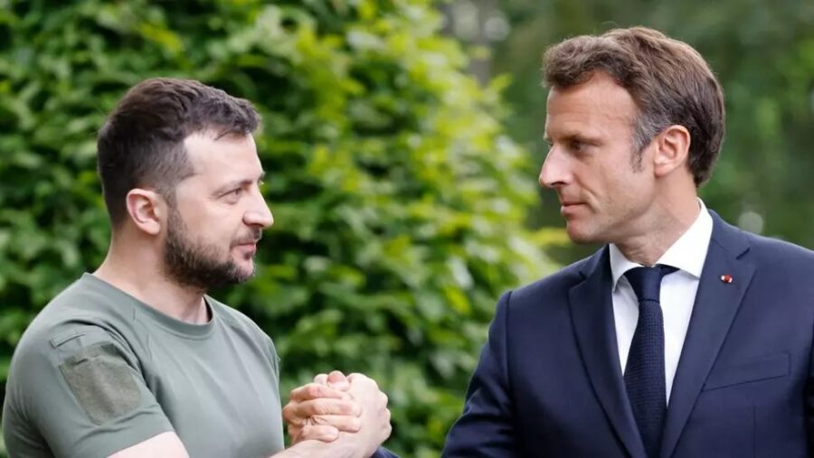 Makron Ukraynayla bağlı mühüm xəbəri təsdiqlədi: "Bunu etmişik"