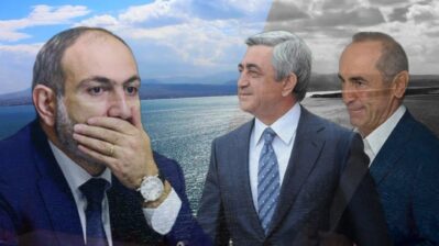 Nikol Pashinyan Serzh Sarkisyan i Robert Kocharyan