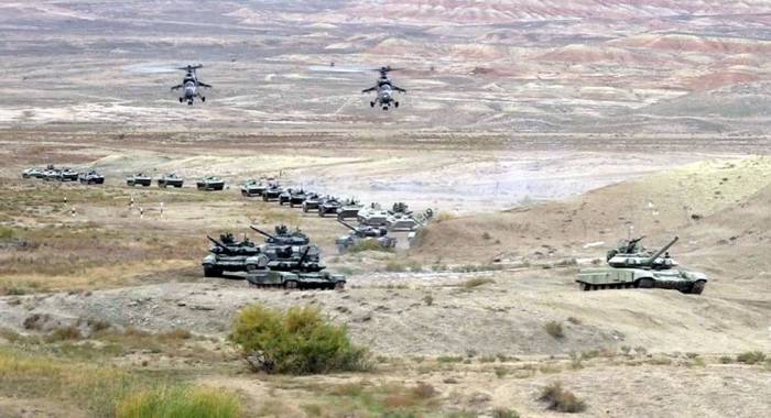 2020-ci il müharibəsindən sonra ən böyük hərbi hərəkətlilik...