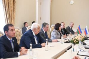 Sahibə Qafarova Valentina Matviyenko ilə görüşdü