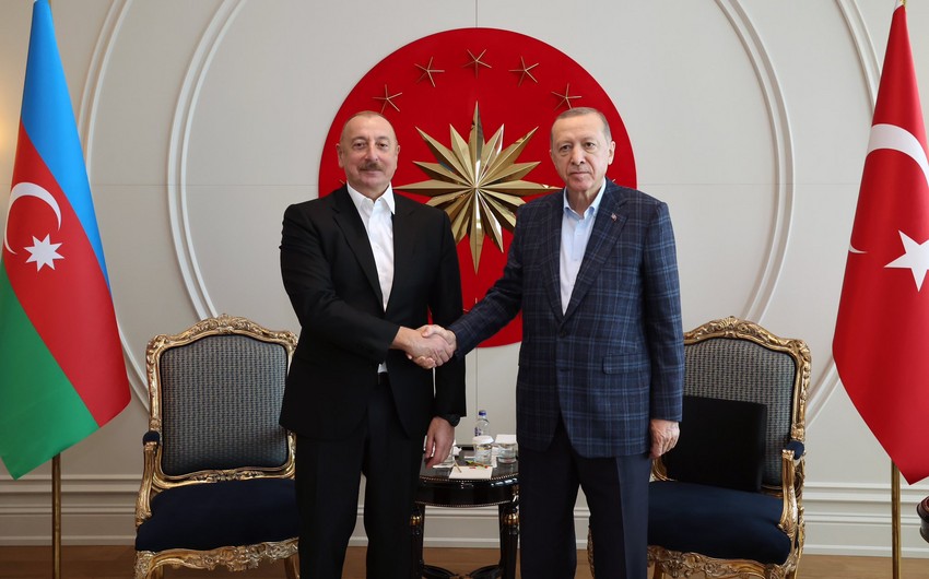 Azərbaycan və Türkiyə prezidentləri birgə nahar etdilər